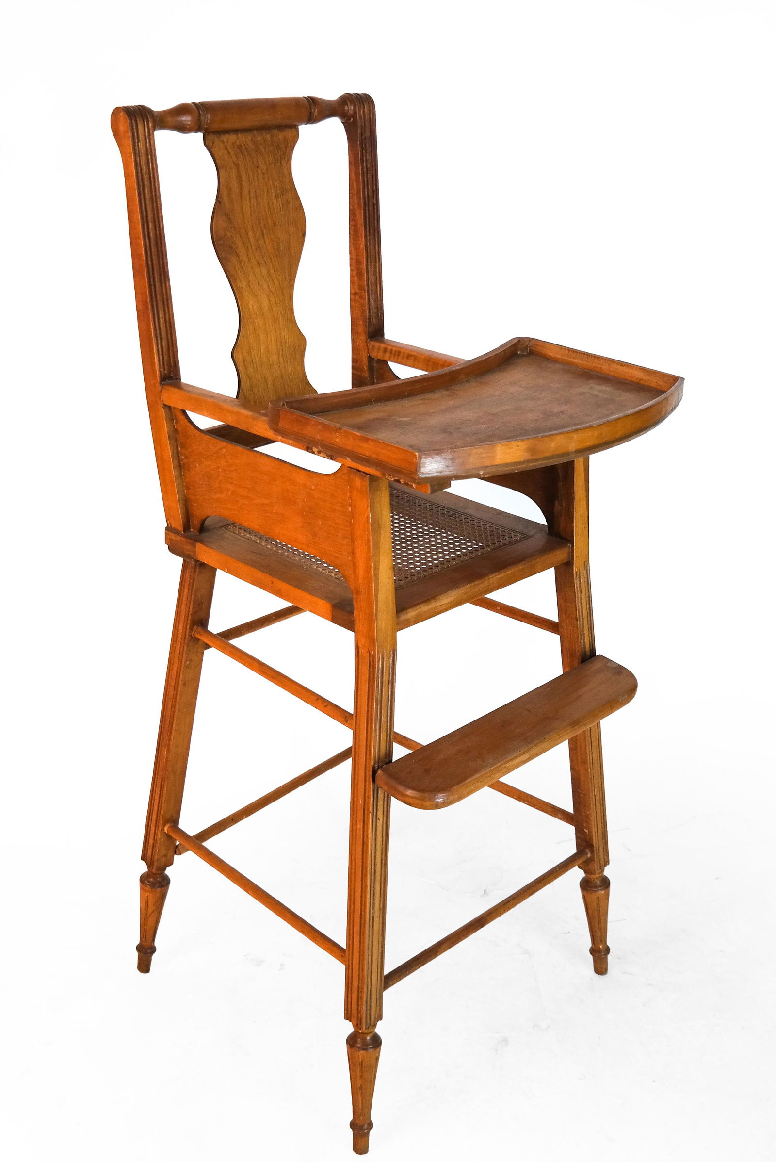 Antique Maple High Chair (1 of 8)