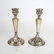 Pair Spanish Sterling Silver Candlesticks