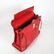 HERMES Red Leather "Kelly" Bag - 5