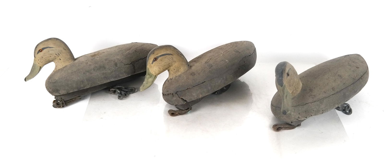 Three Long Island Black Duck Decoys (1 of 4)