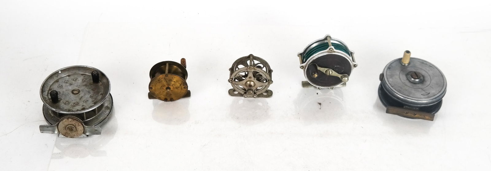 5 Fishing Reels: McAlpin, Featherlight, Abbey & Imbrie (1 of 11)