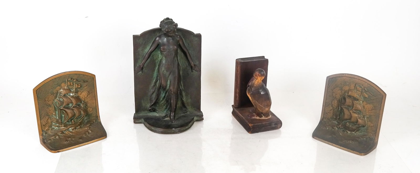 Four Various Bookends (1 of 10)