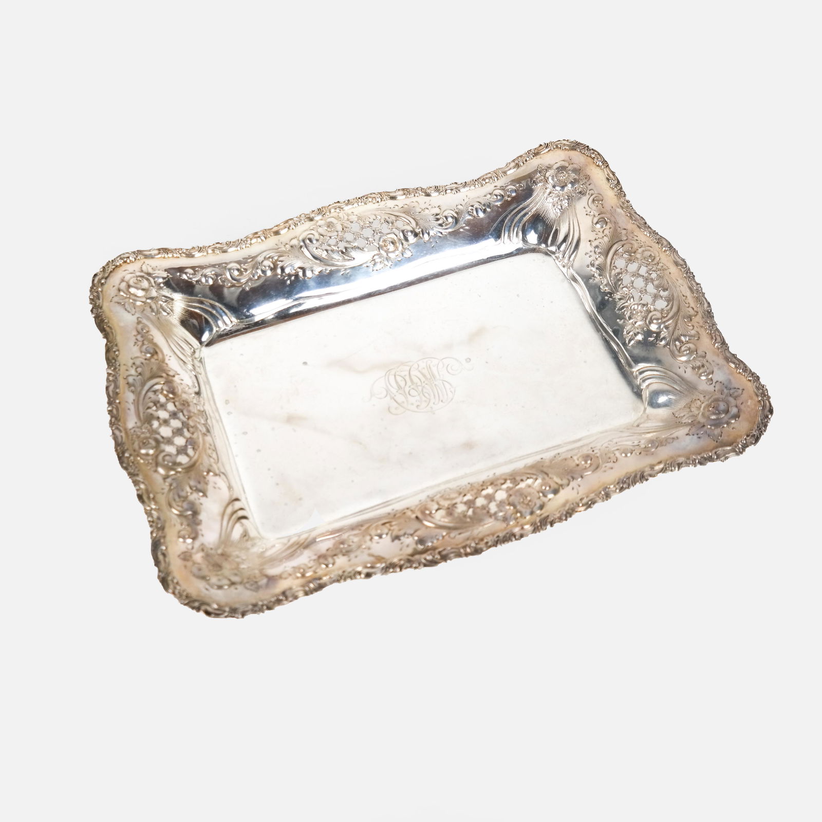 Pickslay & Co. New York Sterling Silver Tray (1 of 6)