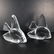 Pair of Steuben Crystal Angel Fish - 3