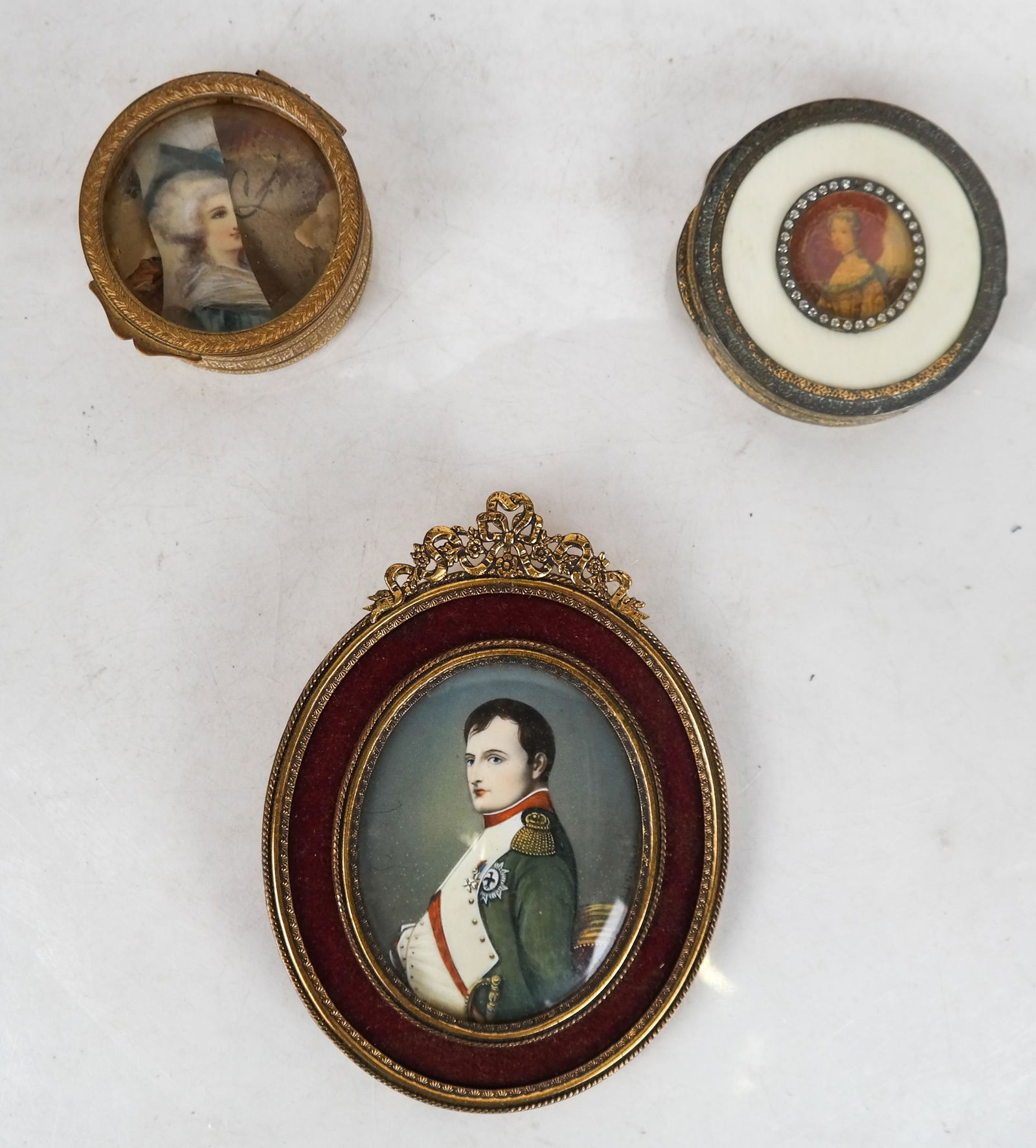 Three Miniatures: Napoleon, Others (1 of 8)