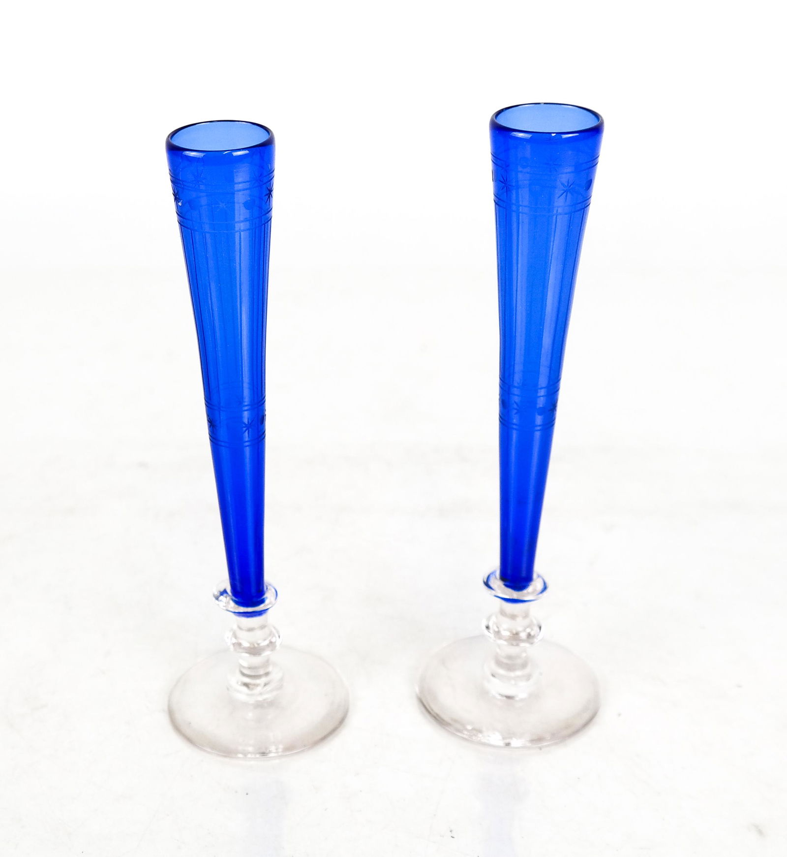 Two Cobalt Blue Bud Vases (1 of 5)
