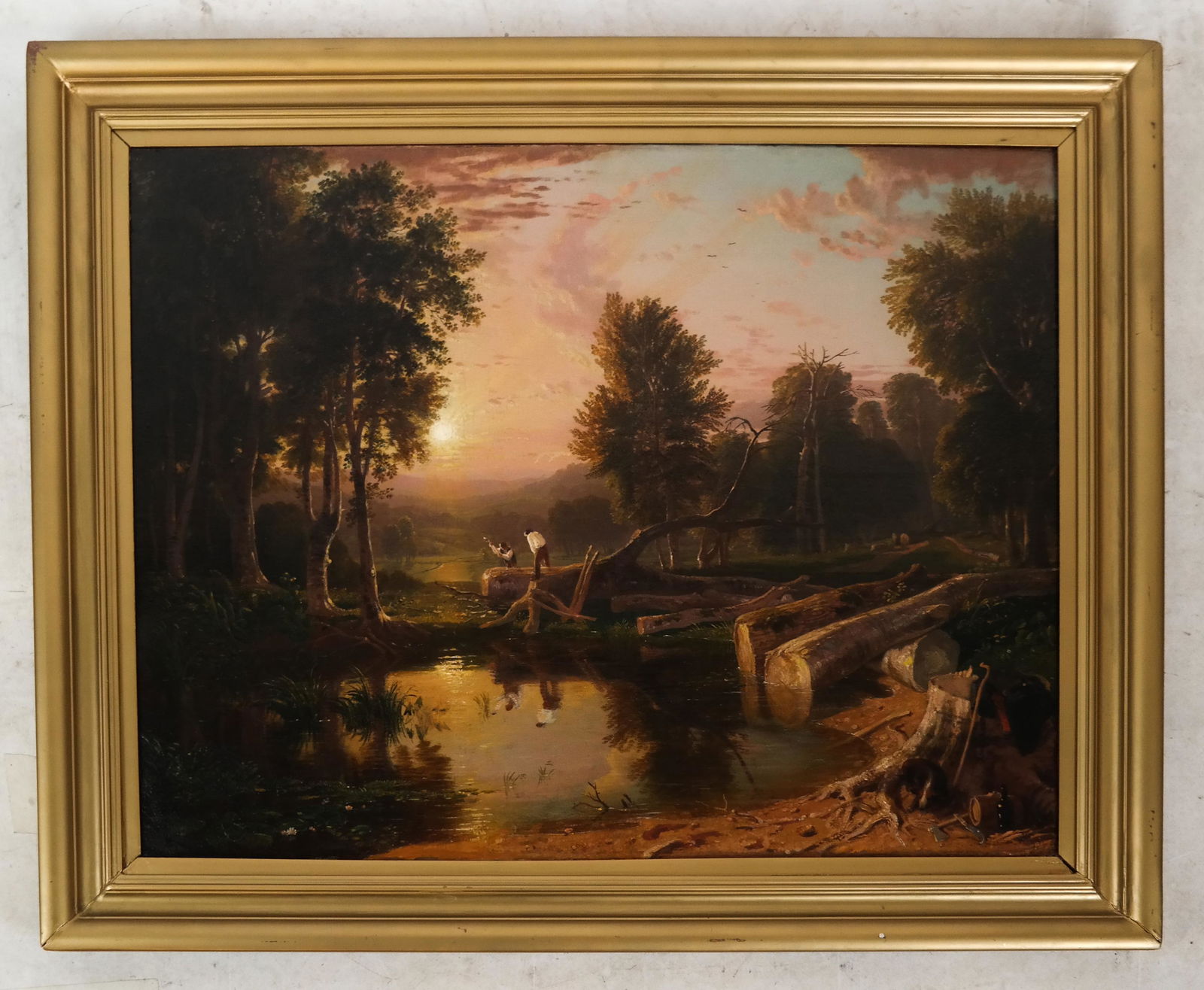 American Landscape O/C with Lumberjacks (1 of 7)