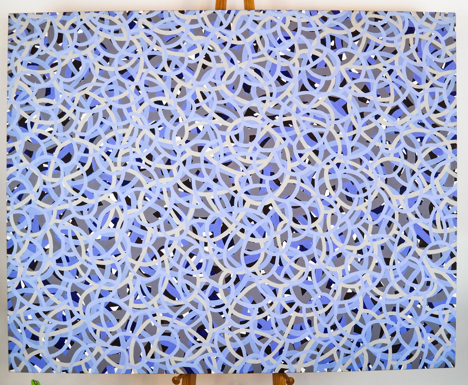 Amy ADAMS: Abstract, No. 5, 1979 - O/C (1 of 4)