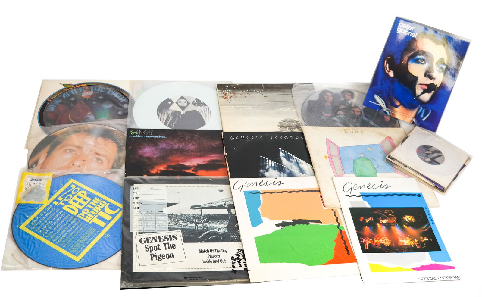 Assembled Collection of GENESIS LPs, Book (1 of 14)