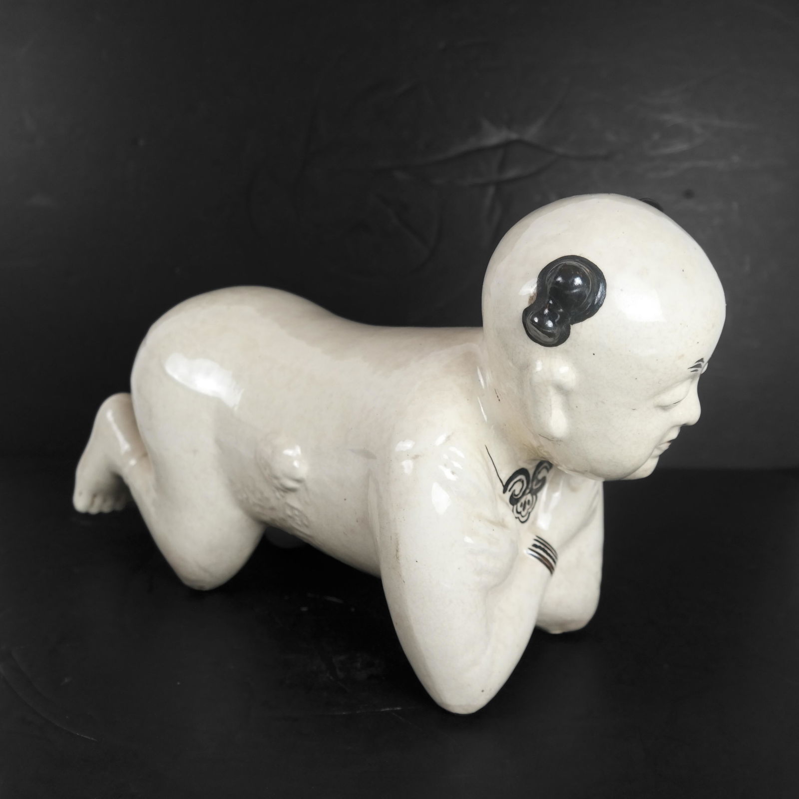 Chinese Ceramic Child's Pillow (1 of 6)