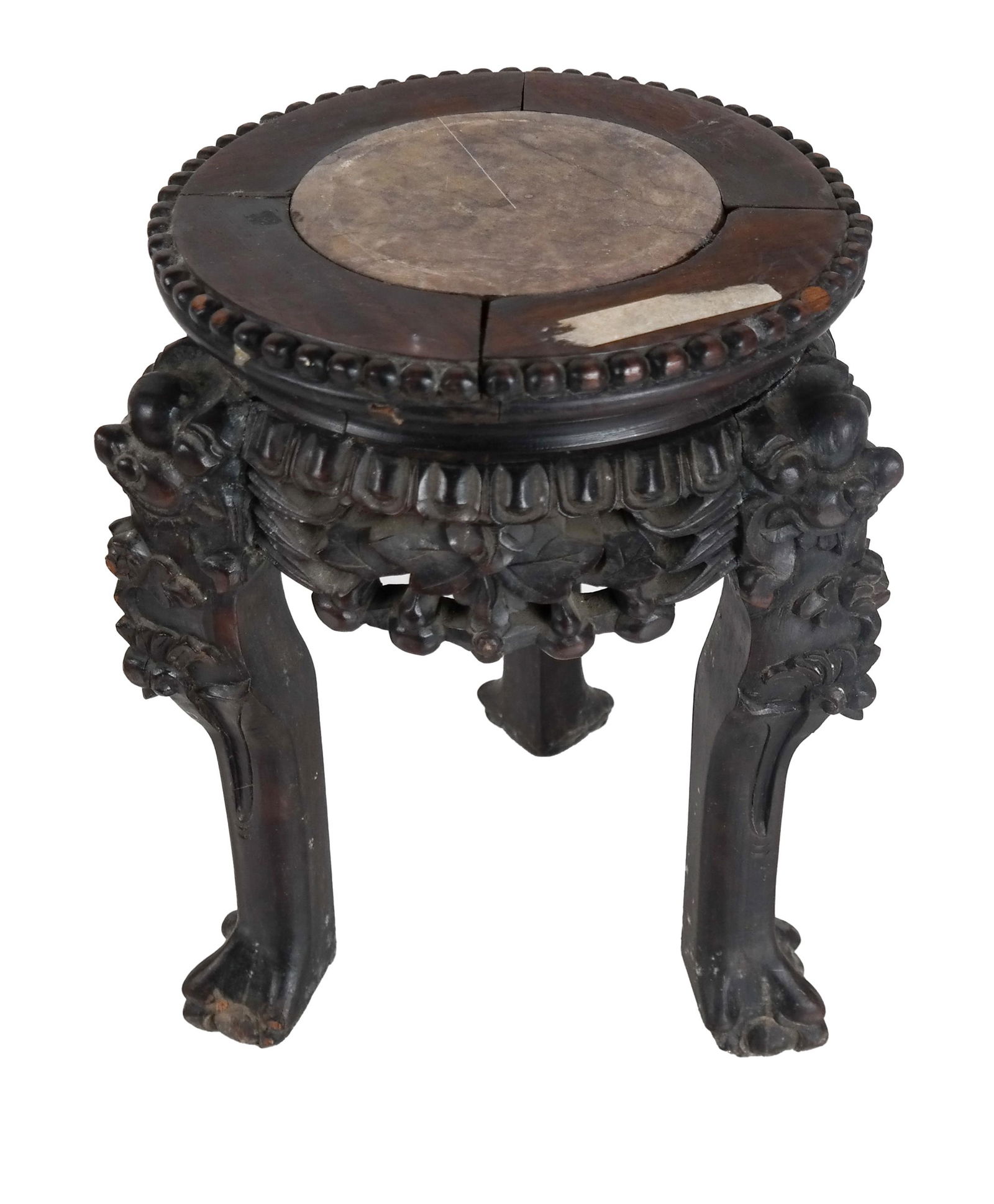 Antique Chinese Petite Taboret (1 of 8)