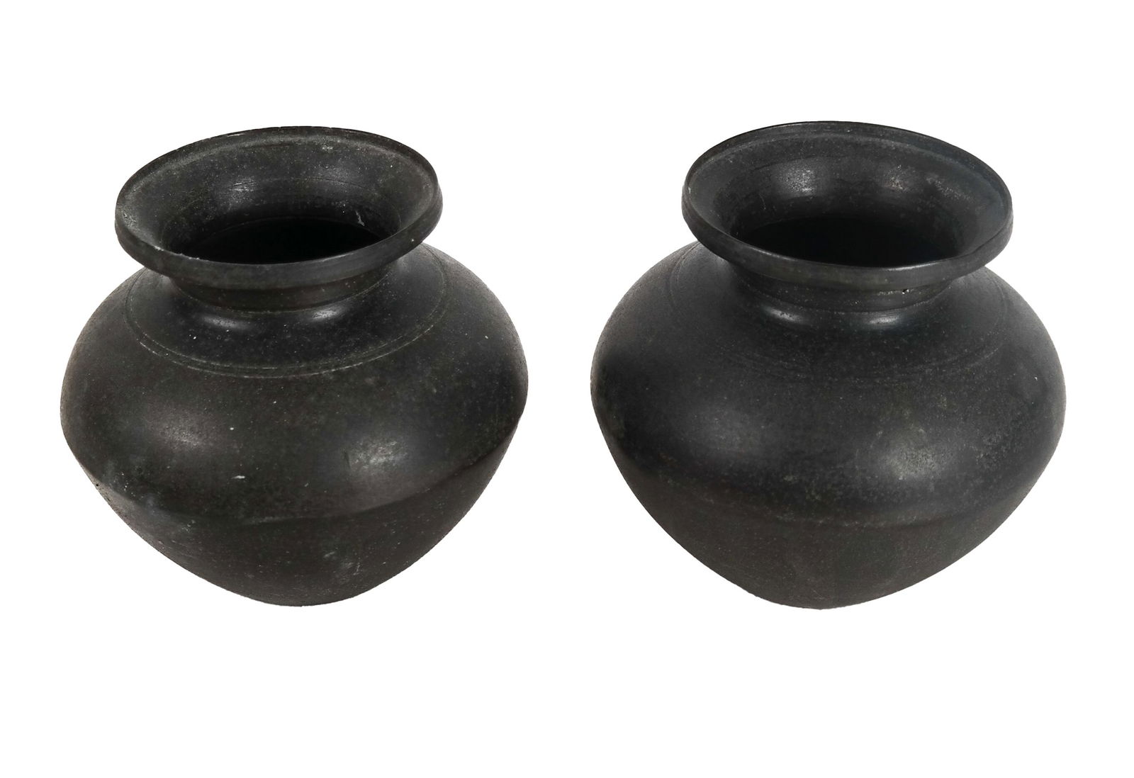 Pair Antique Pottery Vessels (1 of 5)