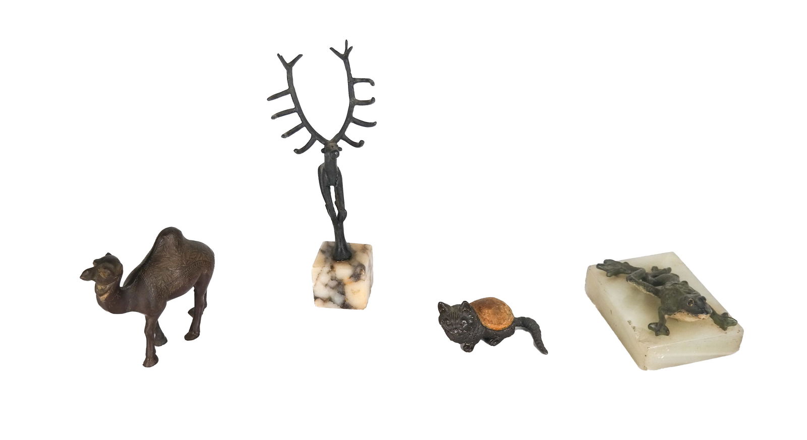 Four Miniature Animal Bronzes (1 of 7)