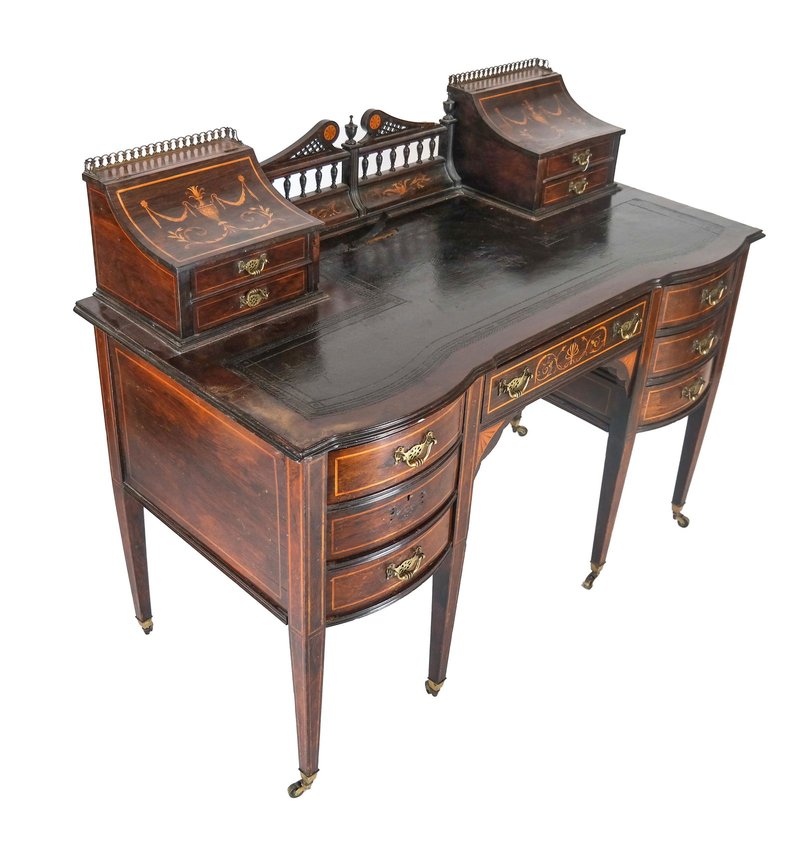Edwardian Mahogany Lady's Writing Desk (1 of 9)