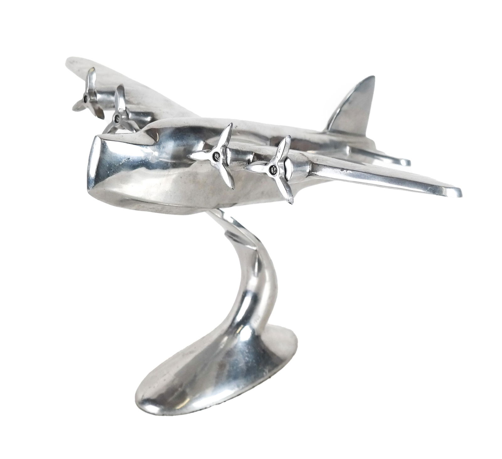 Chrome Airplane Sculpture (1 of 7)