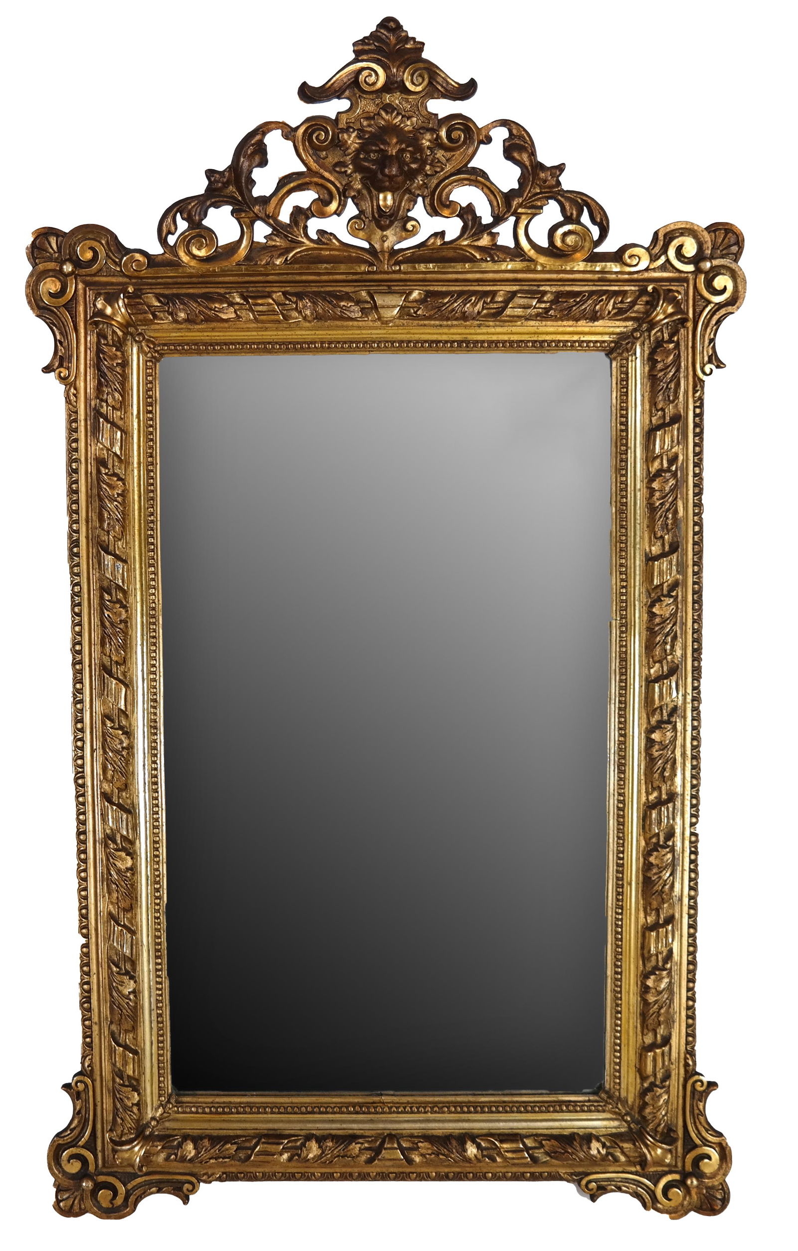 Italian Baroque-Style Gilt Mirror (1 of 6)