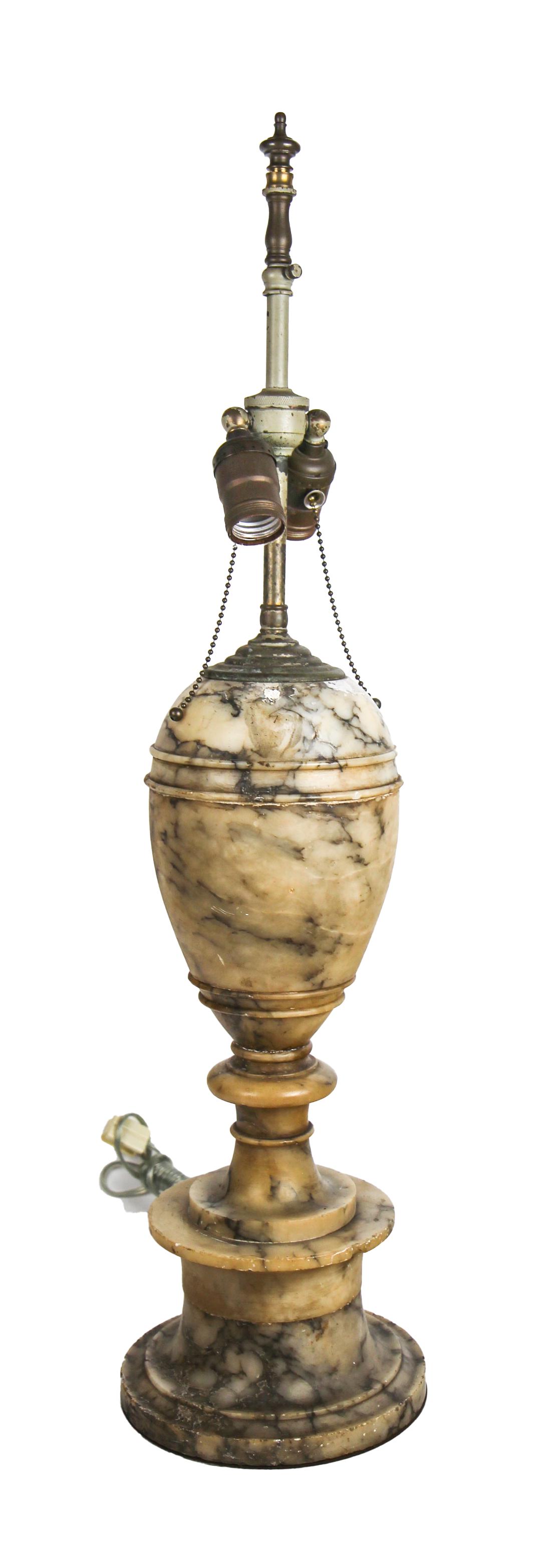 Alabaster Urn-Form Lamp (1 of 7)