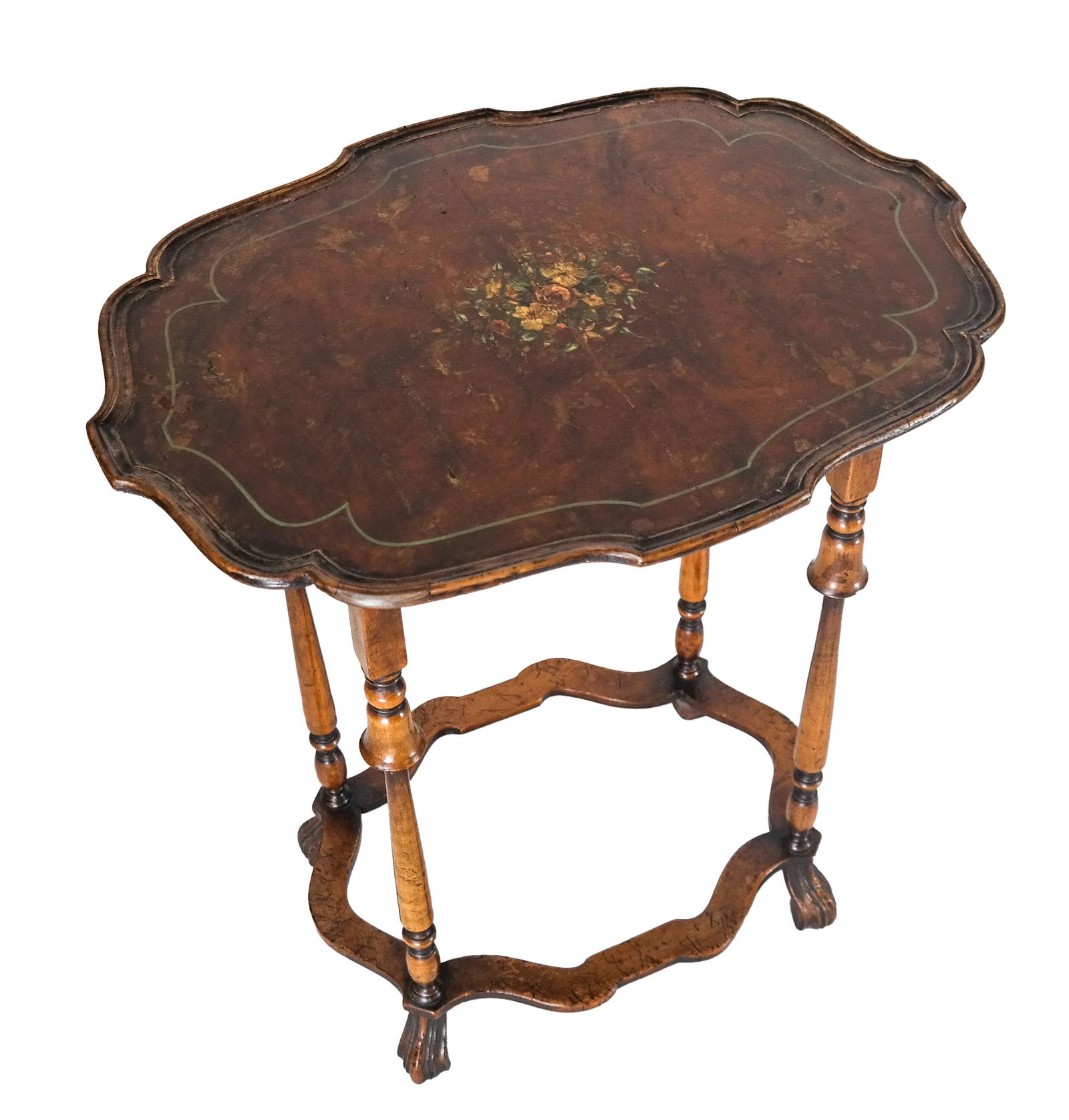 Mahogany Oval Occasional Table (1 of 6)