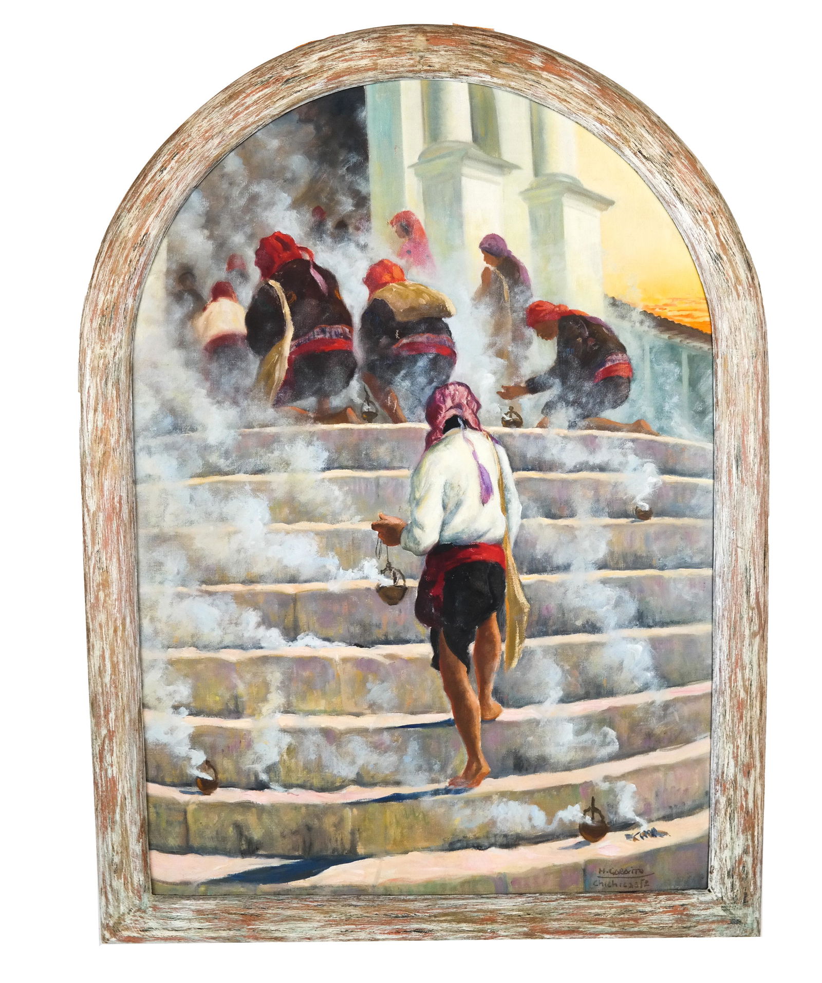 H. GARAITO: Orientalist Figures - Oilon Canvas (1 of 6)