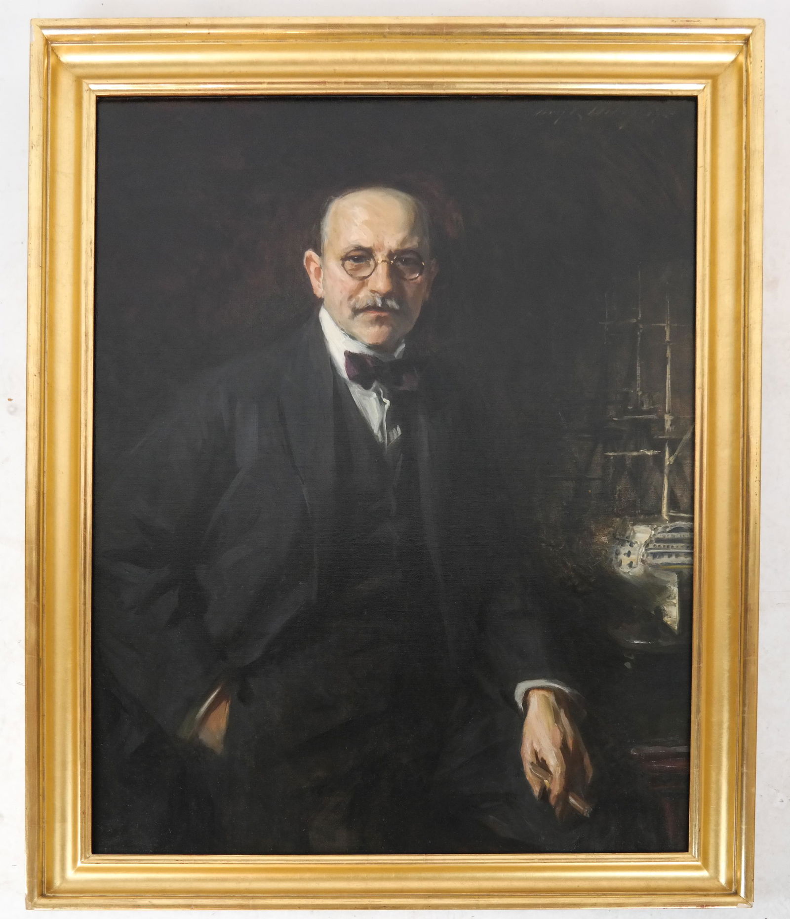 Irving Ramsey WILES: Impressionist Portrait Painting (1 of 5)