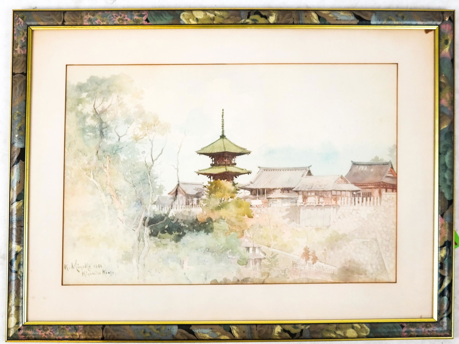 Katsumi MIYAKE: Japanese Village - Watercolor (1 of 4)