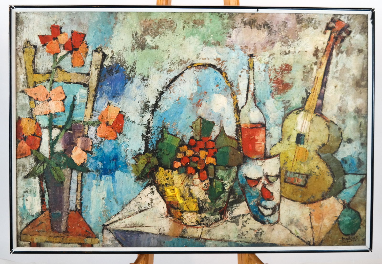 Jean-Claude MAYODON:  Still Life - Oil on Canvas (1 of 5)