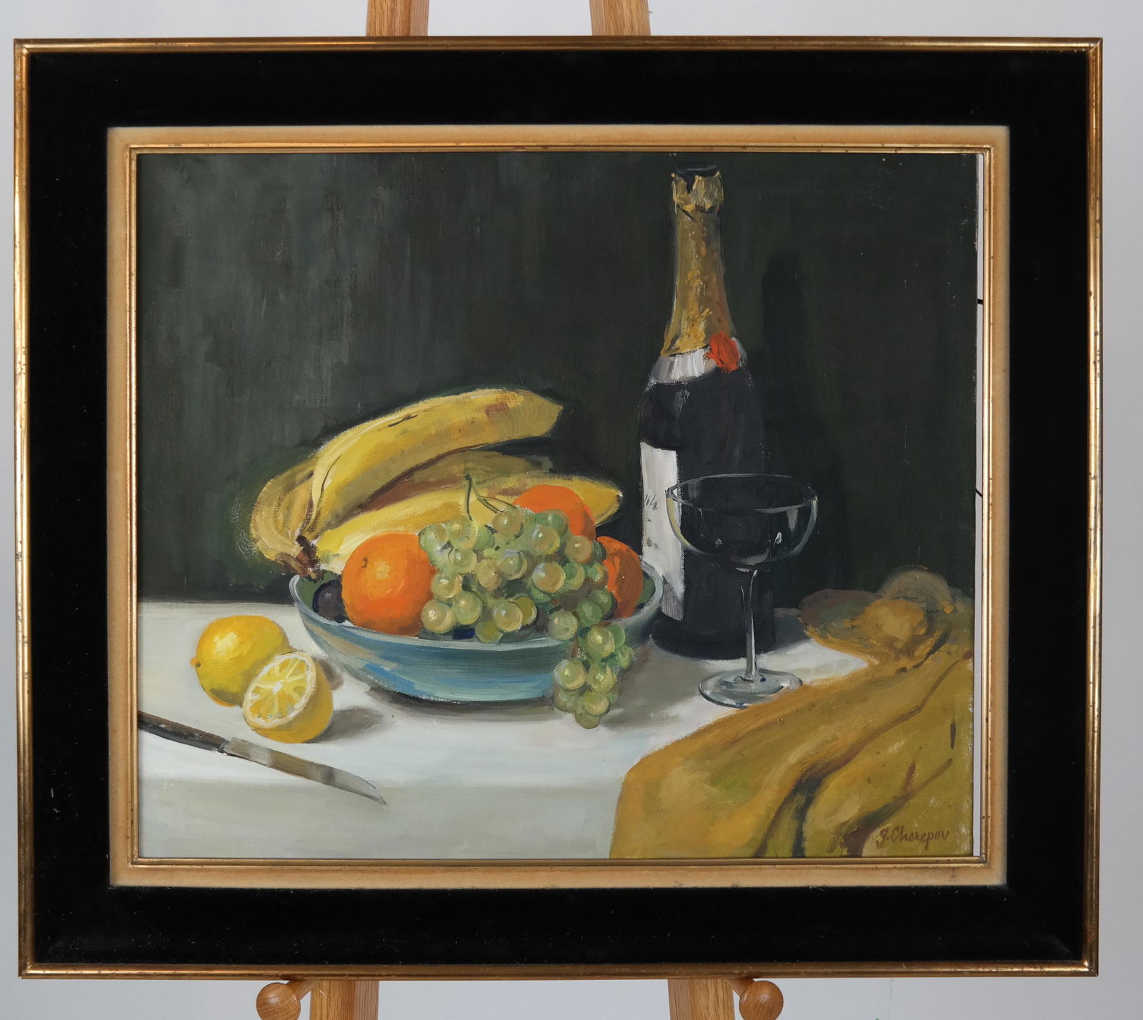 George CHEREPOV: Still Life- Oil on Canvas (1 of 5)