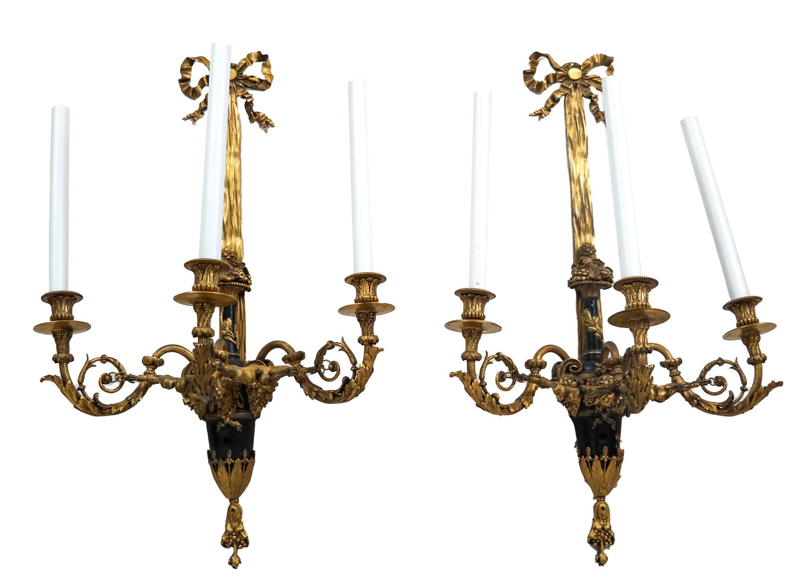 19th C. French Ornate Sconces (1 of 10)