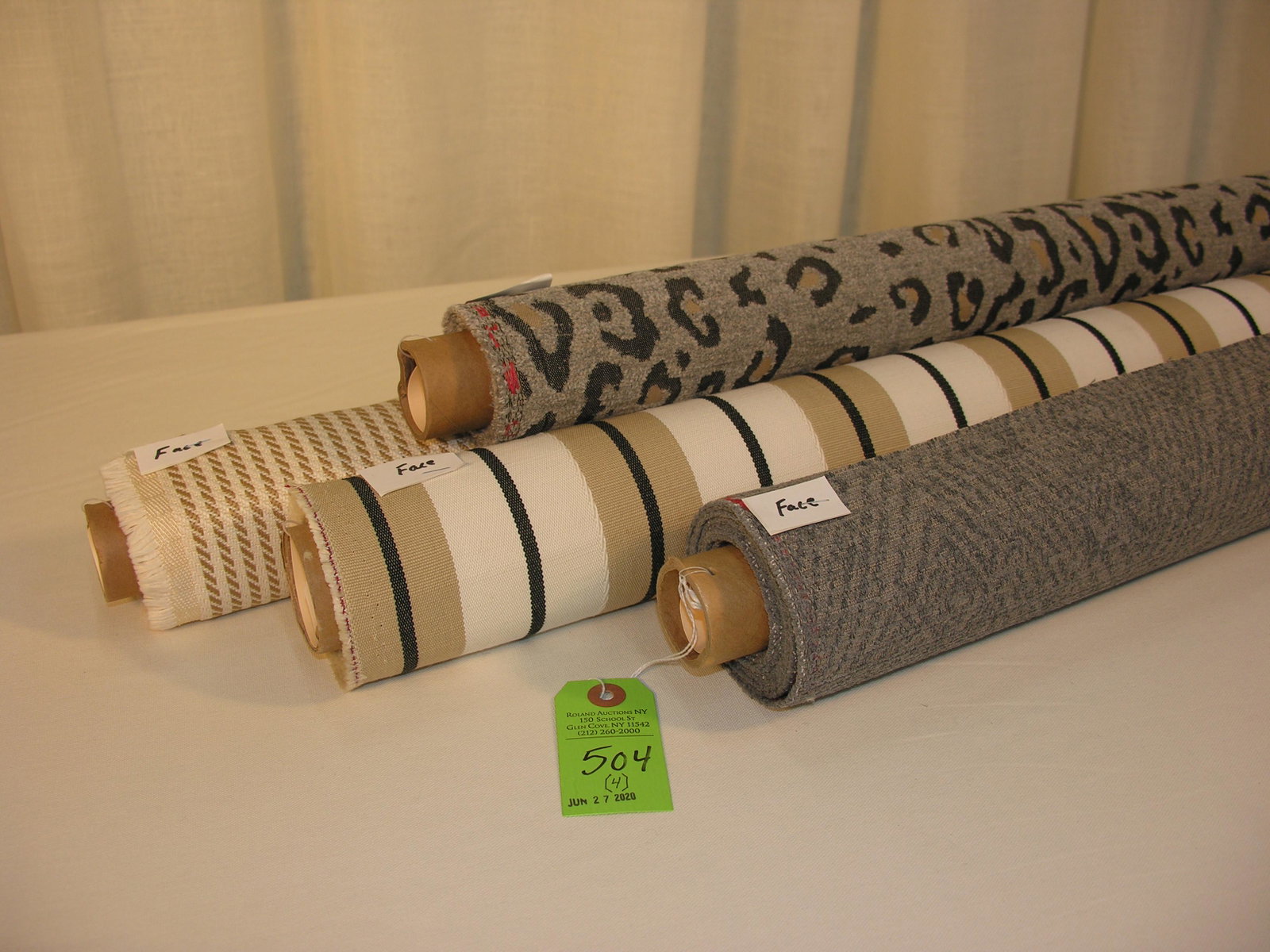 Perennial and Dedar Indoor/Outdoor Fabrics: 1) 3 yards of Perennial's abstract chenille jacquard texture in grays, 55 inches wide, 9 inches vertical repeat by 27 inches horizontal. Great for accent pillows. Reversible. 2) 1 yard of Perennial's 