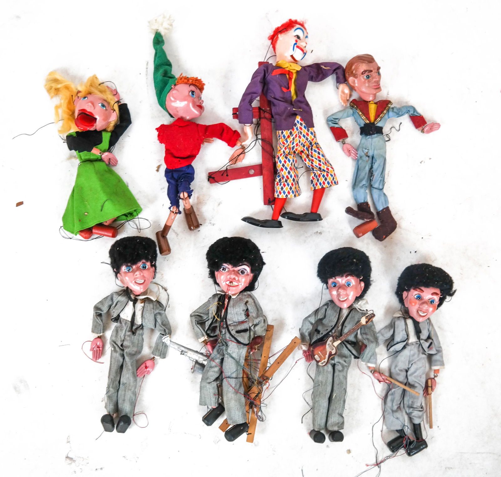 Box Lot of Marionette & Doll Parts (1 of 6)