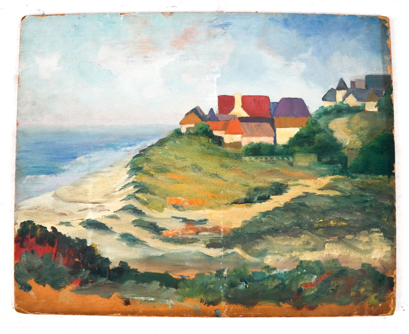 Ruth FORTEL: Coastal- Oil on Panel (1 of 4)