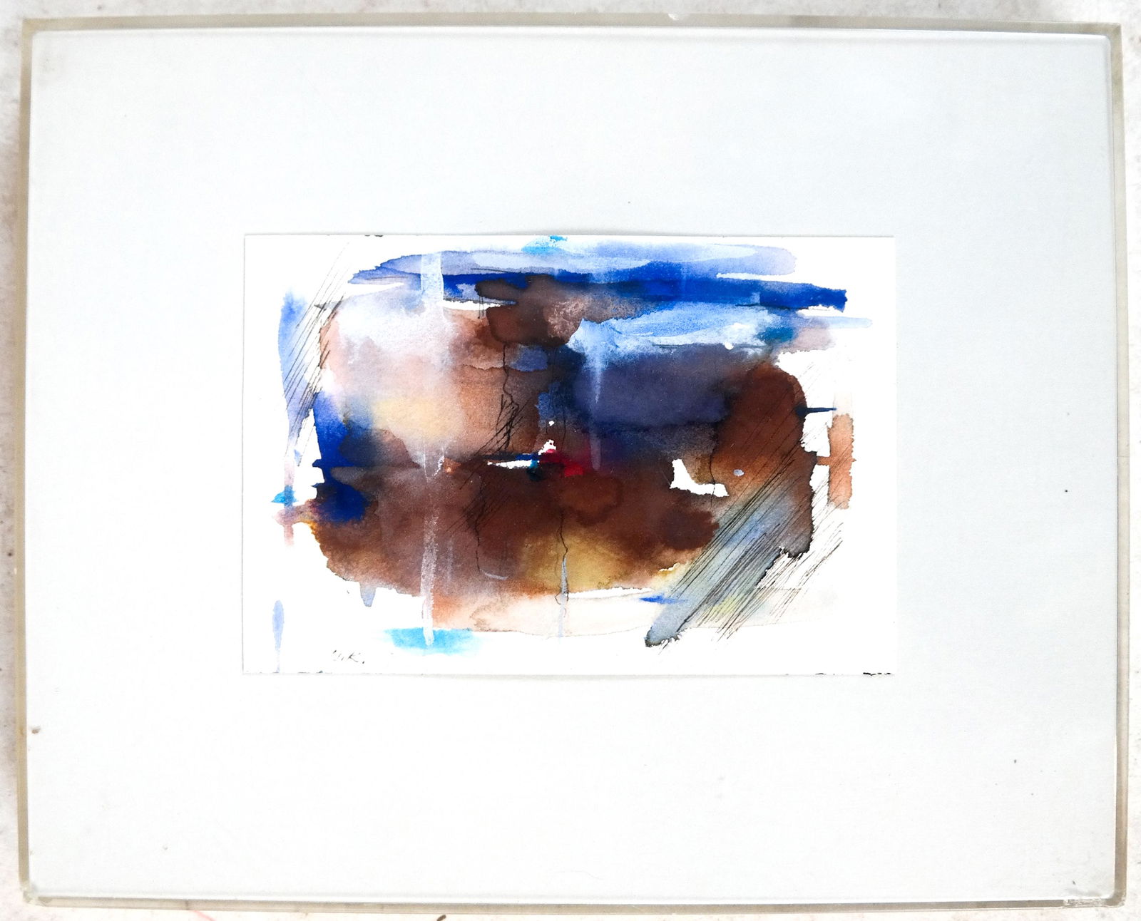 Norman KANTER: Abstract '80 - Watercolor (1 of 5)