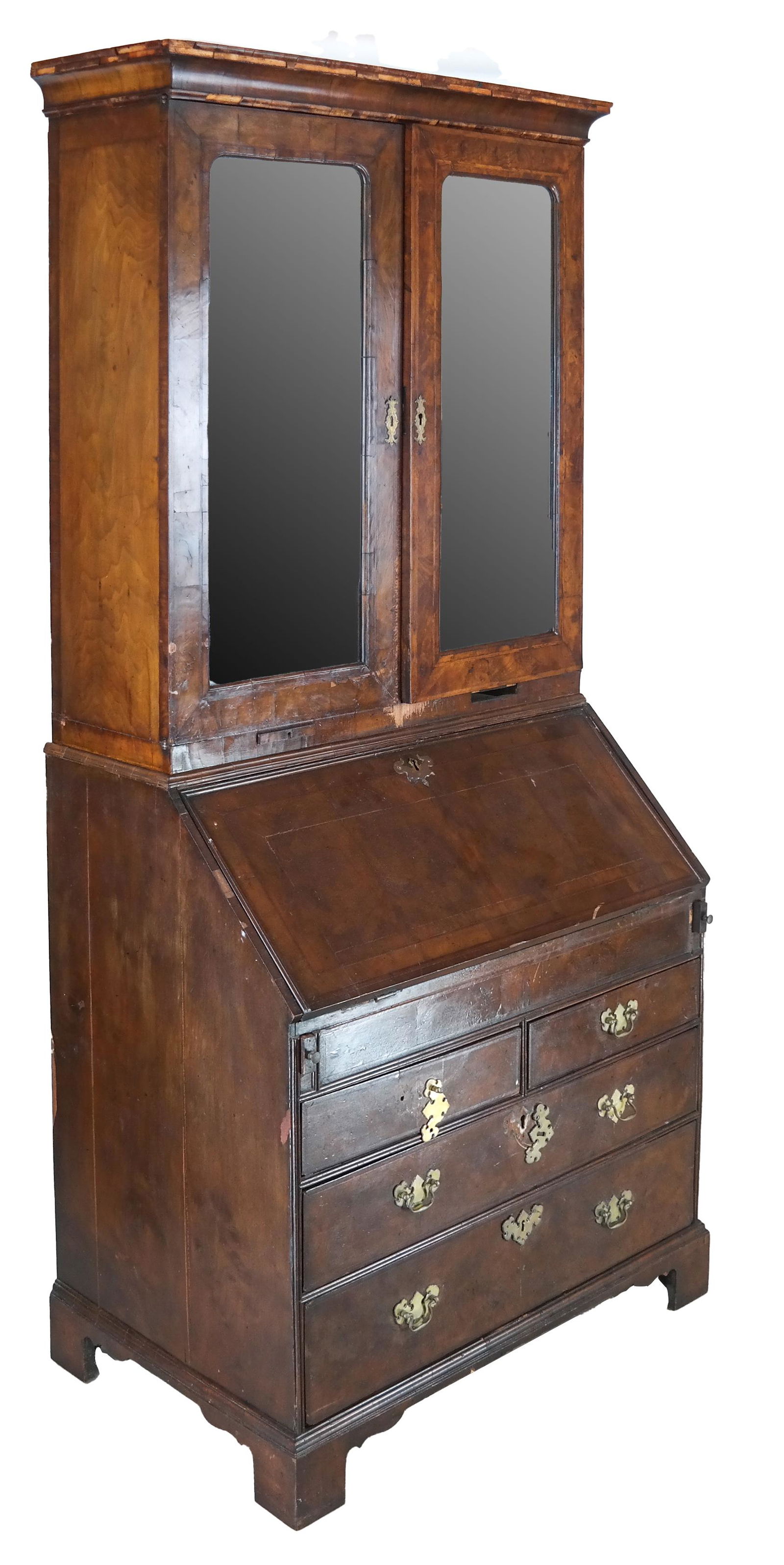 19th C. American Secretary Bookcase (1 of 9)
