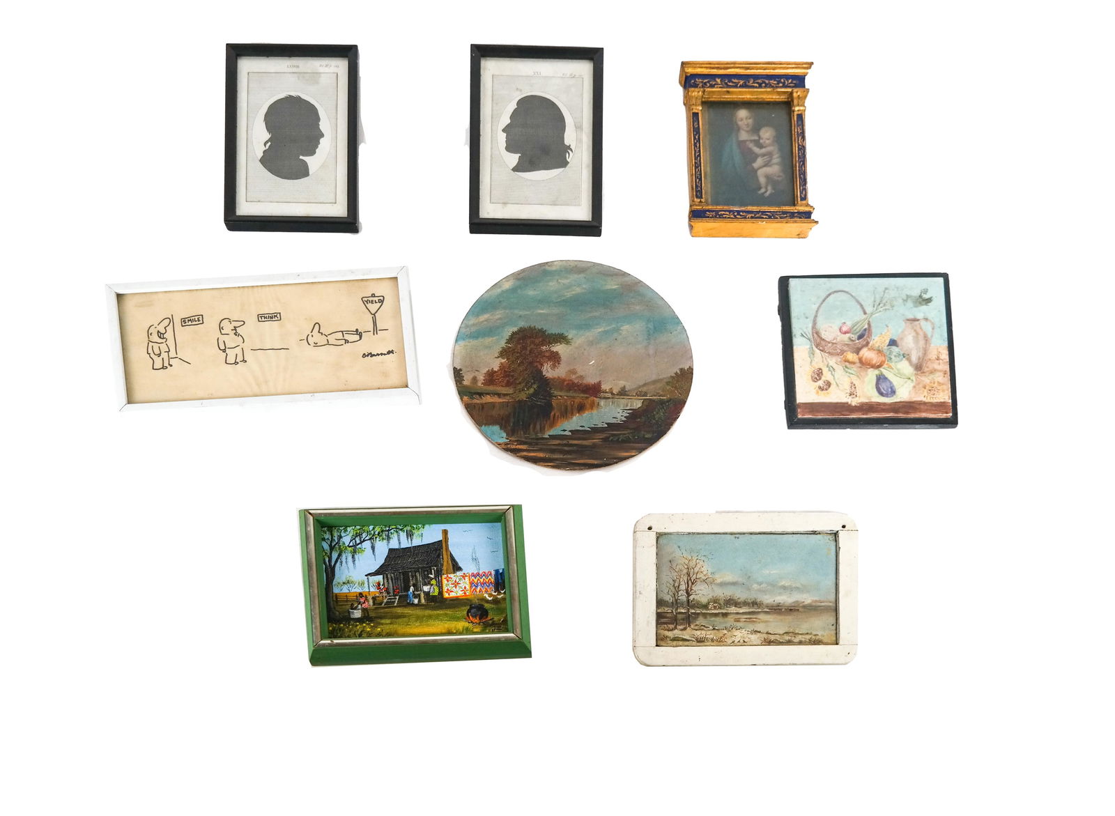 Group of 8 Art Small Works (1 of 10)