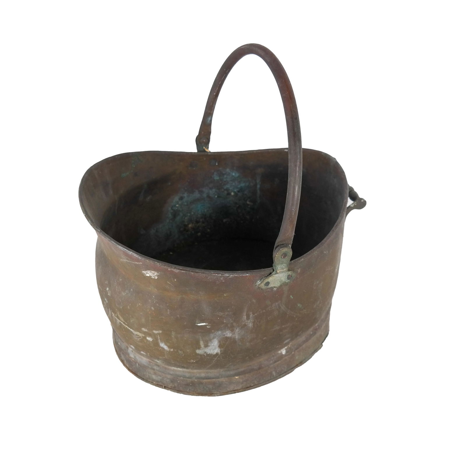 Antique Brass Pot (1 of 5)