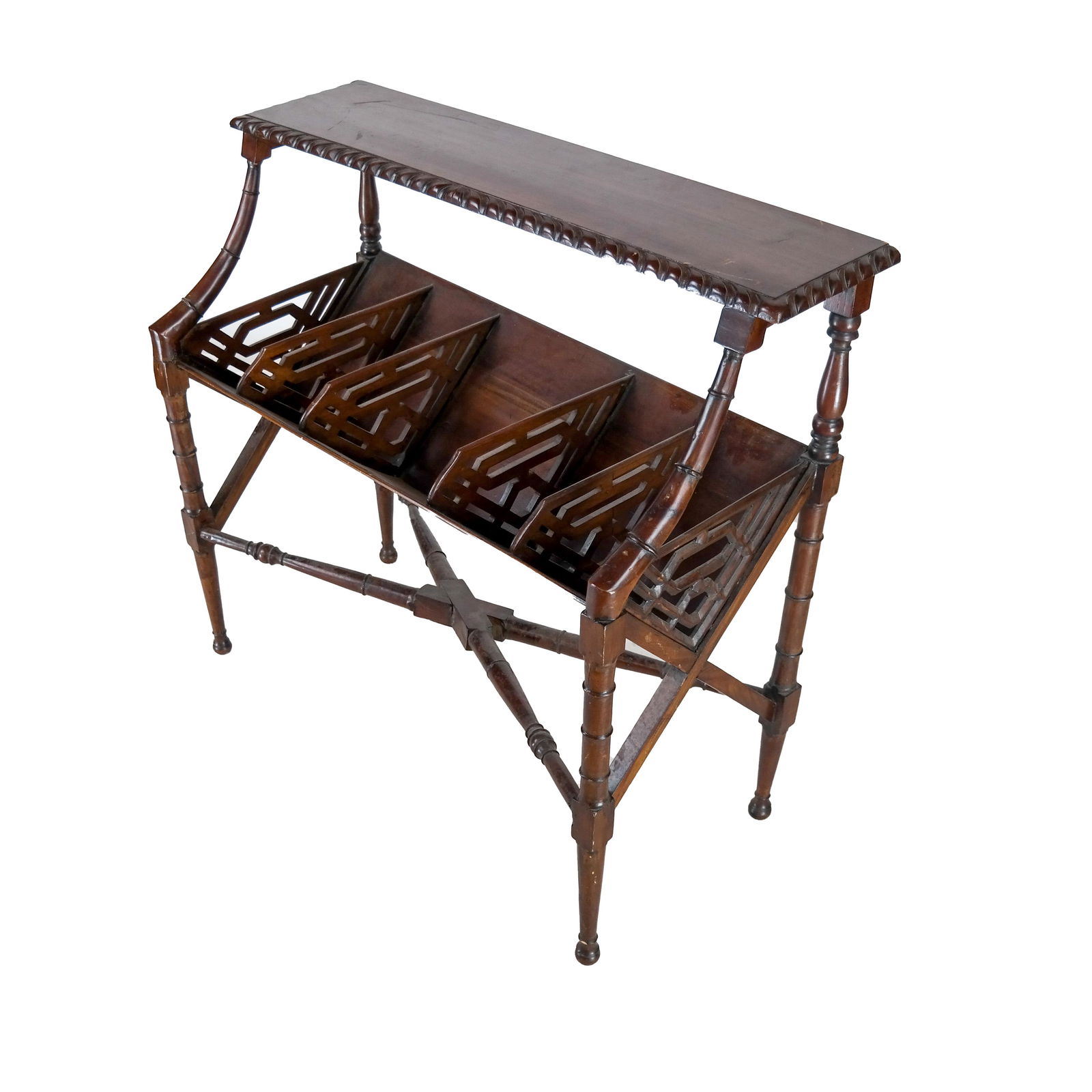 Faux Bamboo Book Rack (1 of 6)