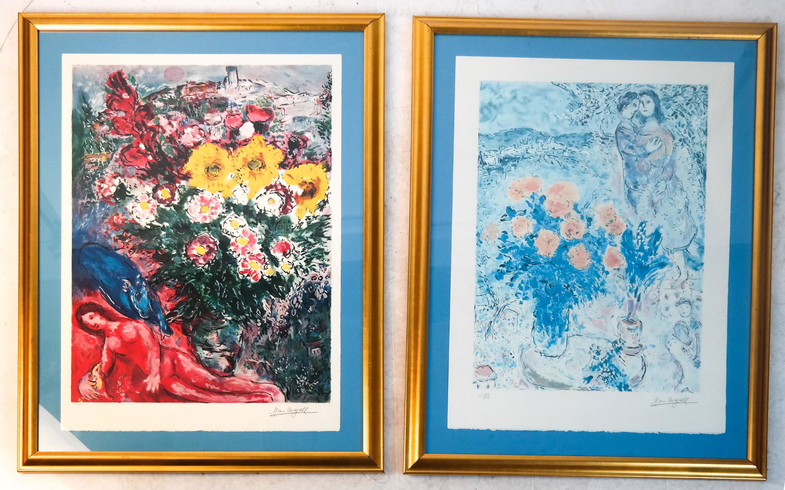Marc CHAGALL: Two Lithographs (1 of 9)
