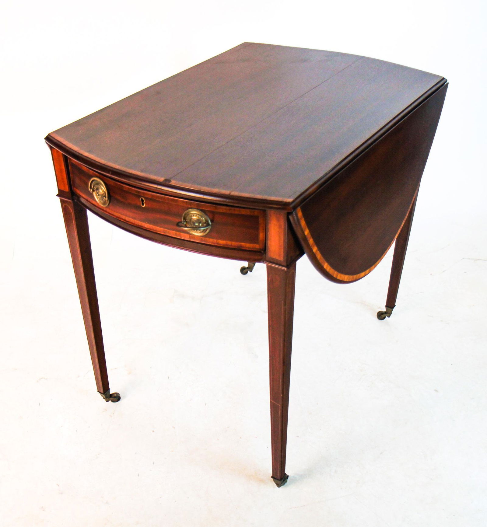 19th C. American Mahogany Pembroke Table (1 of 9)
