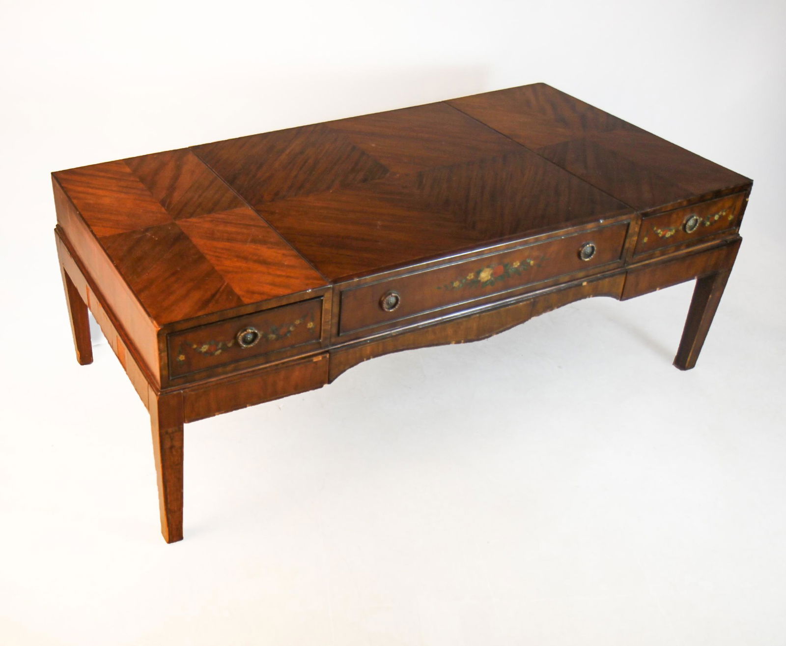 Mahogany Hinged Top Vanity/Coffee Table (1 of 9)
