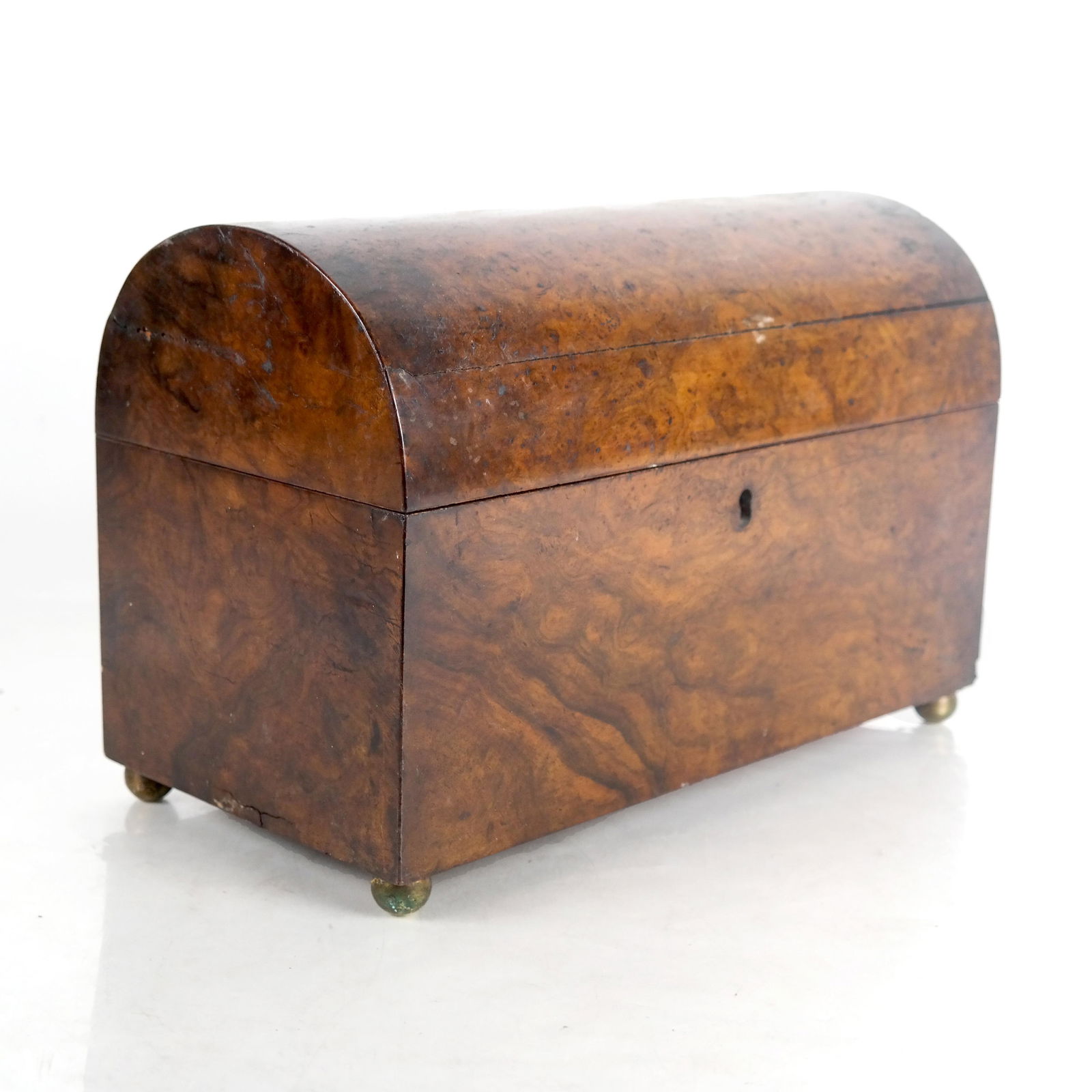 English Dome-Form Tea Caddy (1 of 11)