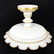 Opaline Glass Centerpiece Pedestal Bowl - 4