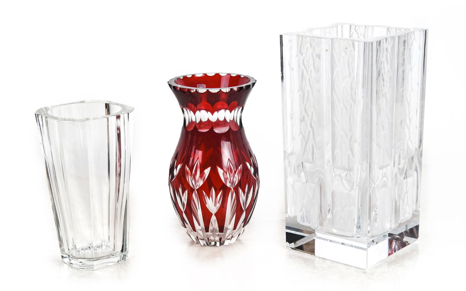 3 Crystal Vases, Including Baccarat (1 of 7)
