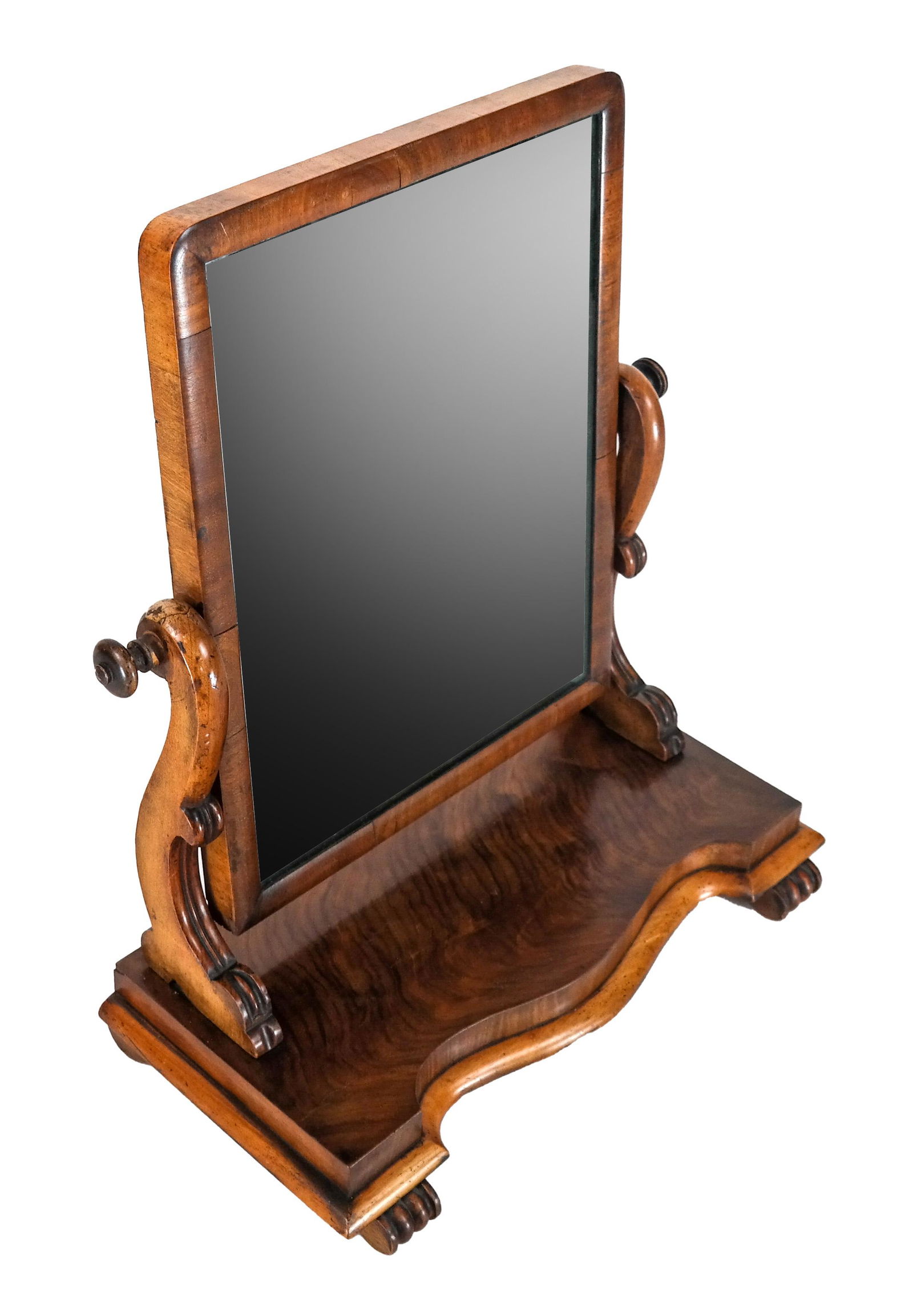 19th C. Regency Shaving Mirror (1 of 5)