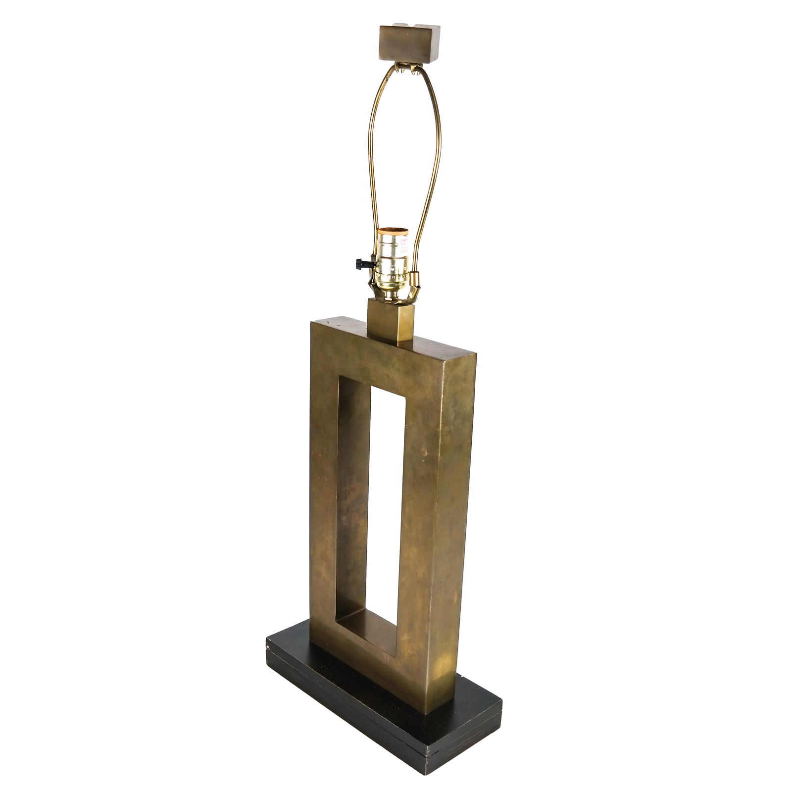 Modern Contemporary Bronze Lamp (1 of 6)