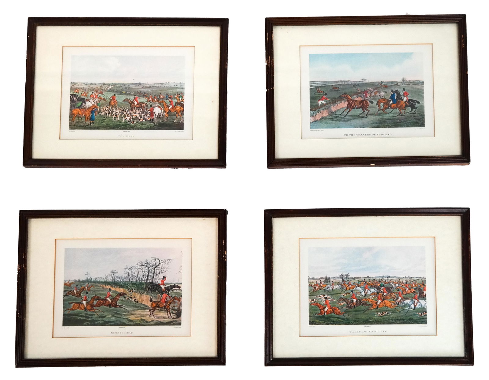 Henry ALKEN: Four Hunting Prints (1 of 6)