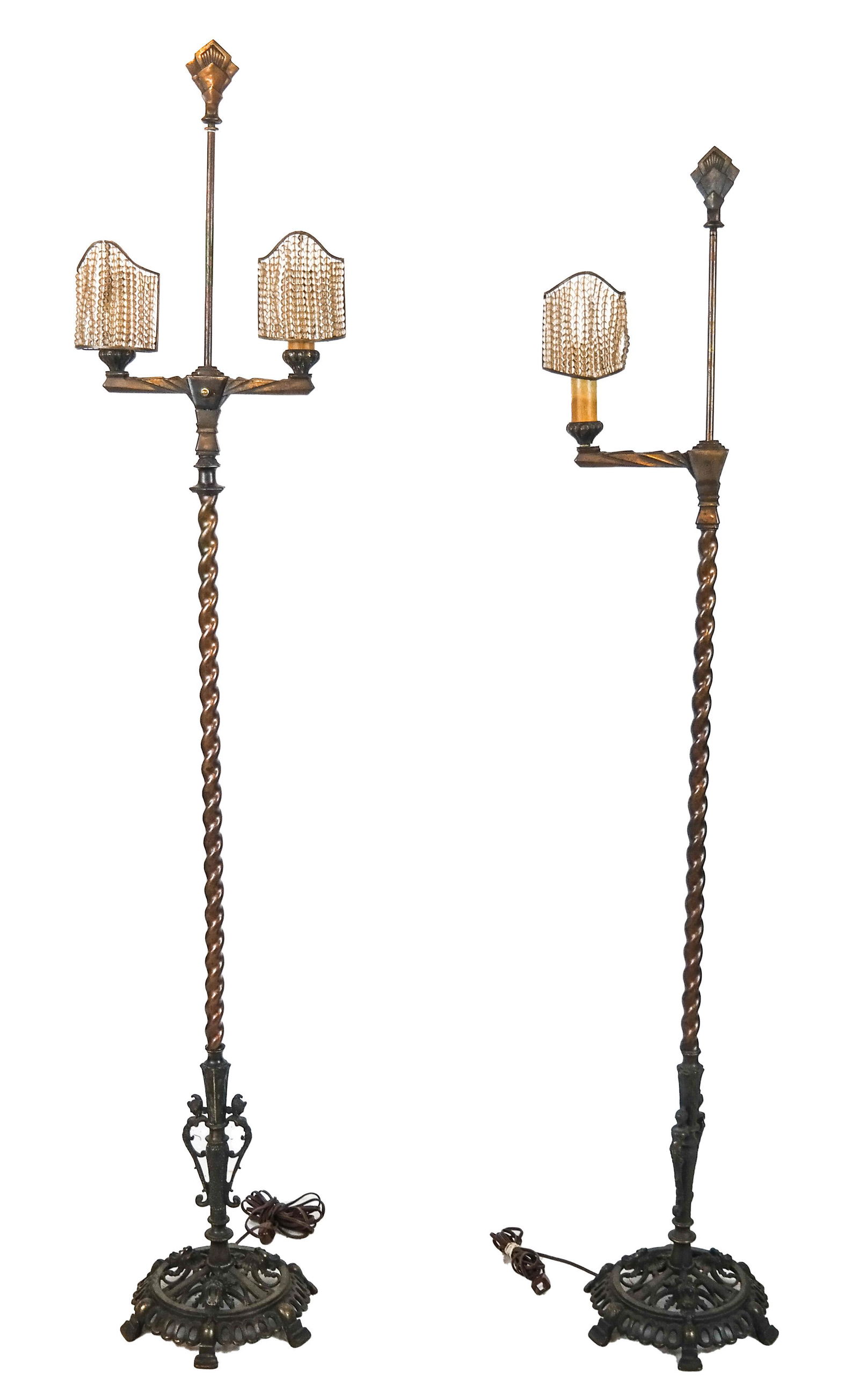 Two 19th C. Gothic Floor Lamps (1 of 14)
