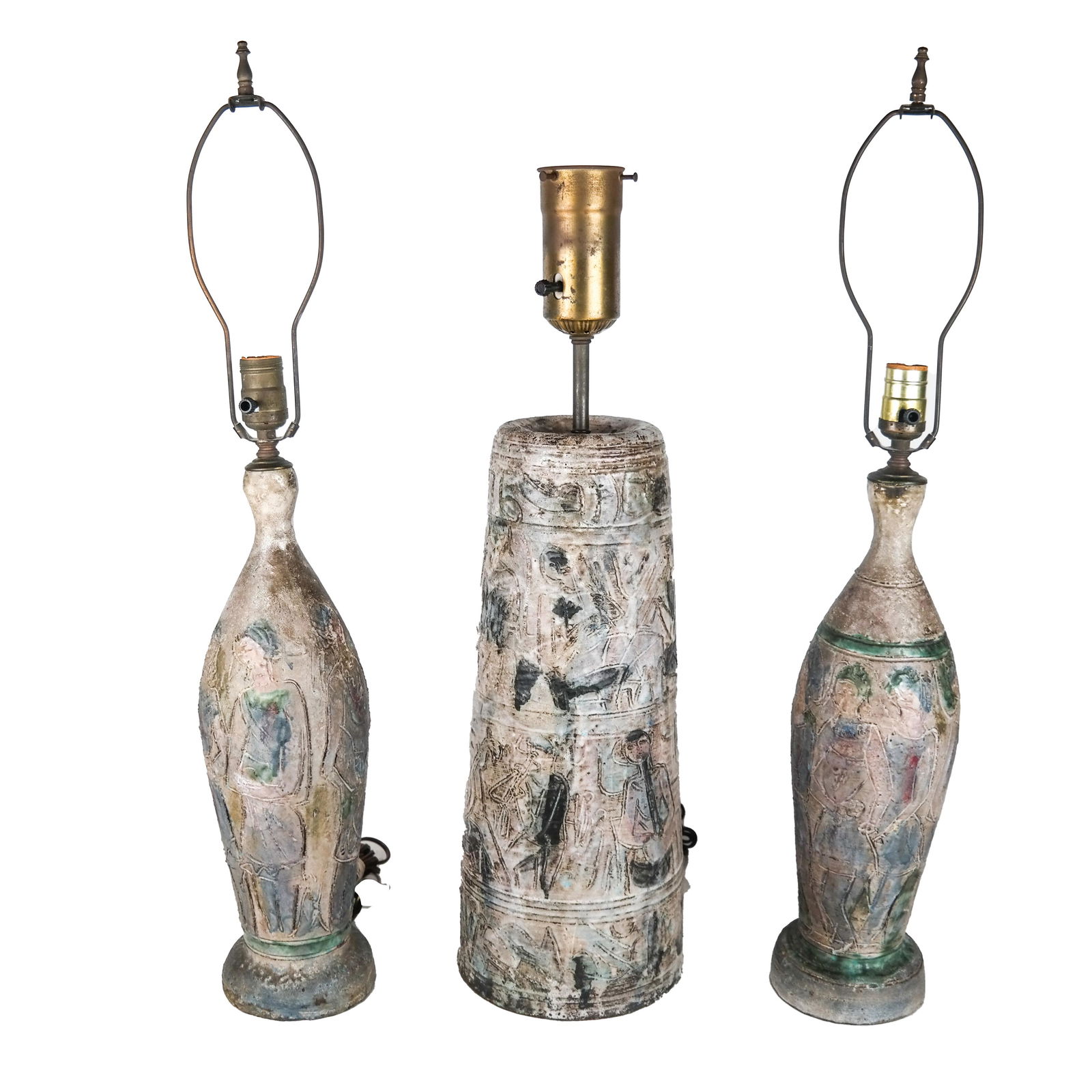 Three Modern Ceramic Lamps (1 of 10)