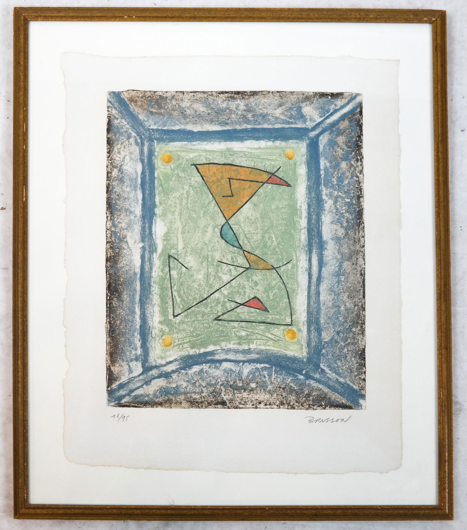 Pierre-Marie BRISSON: "Rêverie..." - Engraving (1 of 5)