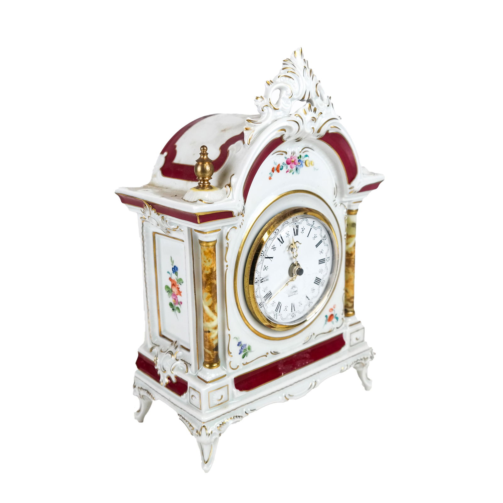 Lindner Handarbeit Porcelain Clock (1 of 9)