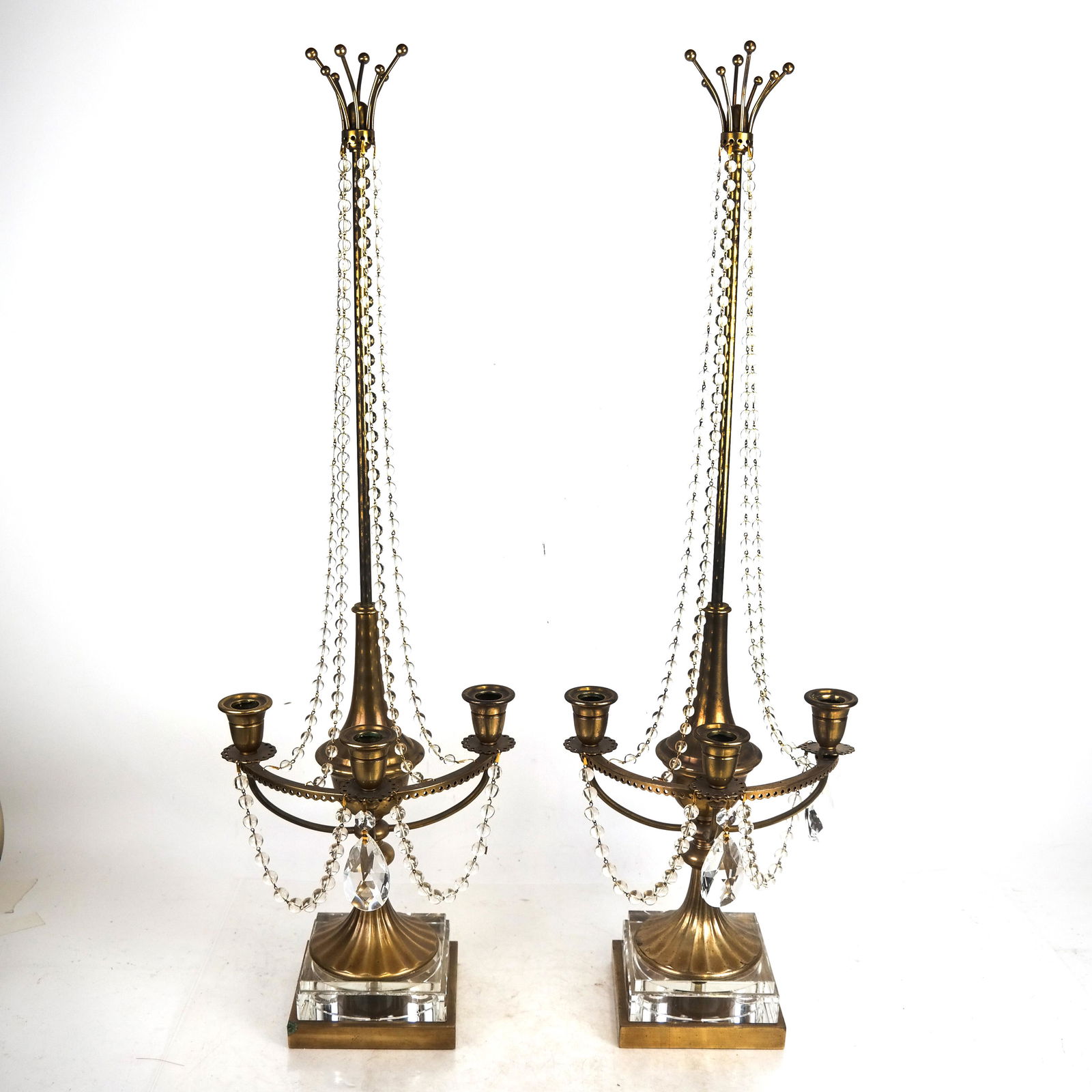 Pair of Three-Light Candelabra (1 of 6)